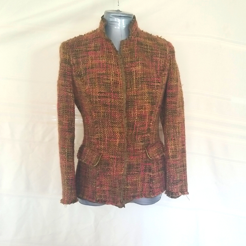 Philosophy di Alberta Ferretti Tweed Blazer